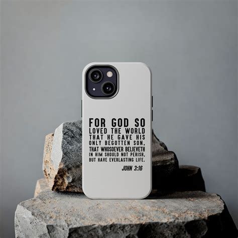 Custom Bible Verse Case, Christian Phone Case for Him & Her, Faith ...