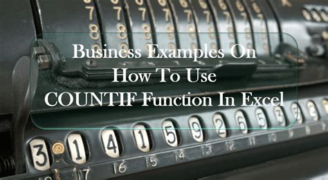 Image result for How to Use Countif Formula