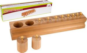 Eduedge Montessori Materials Sensorial - Cylinder Blocks - 1 Price in ...