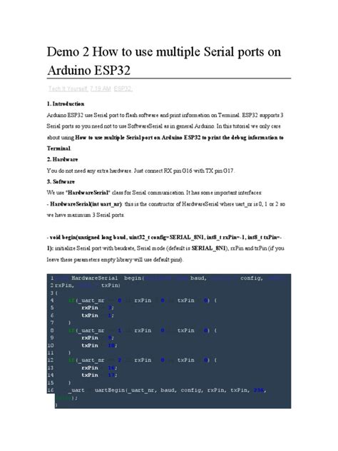 Image result for Arduino Uno Multiple Serial Ports
