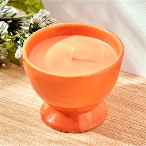 Buy Colour Refresh Mandarin Scented Jar Candle from Home Centre at just ...