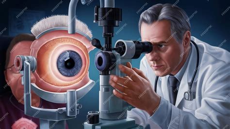 Premium Photo | Slit lamp examination biomicroscopy of the anterior eye segment basic eye ...