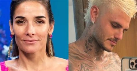 El tremendo palito de Juana Viale contra Mauro Icardi en plena mesaza ...