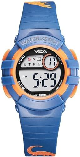 V2A Resin Boys Dinosaur Kids Watch - Cartoon Printed Band Waterproof ...