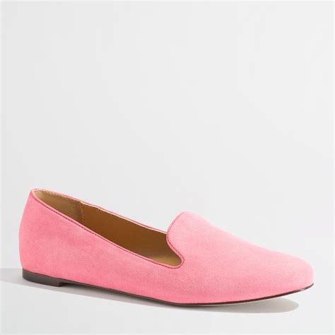 Pink Suede Loafers Women's at Pearline Beard blog