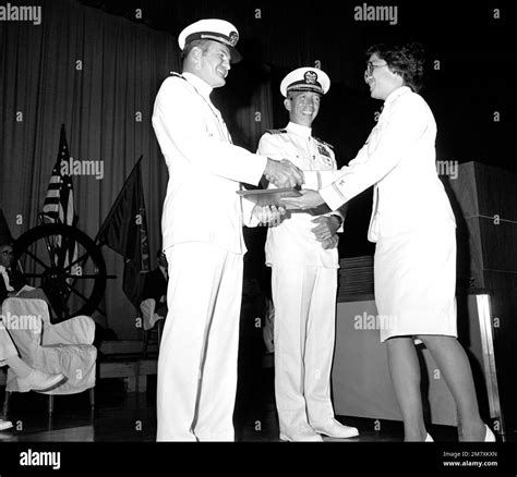 ENSIGN Donalda Charlotte Chang receives a degree from CHIEF of ...