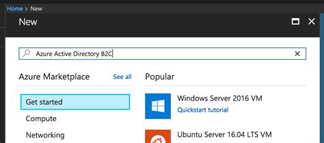 Ad B2C Tutorial 的图像结果