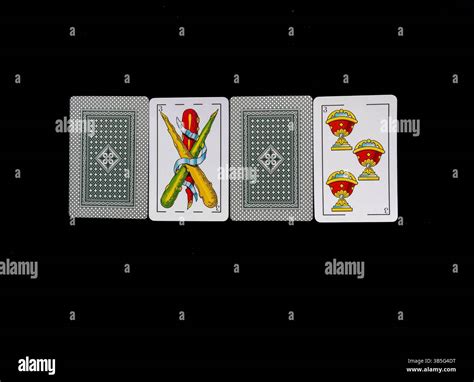 Spanish playing cards Stock Photo - Alamy