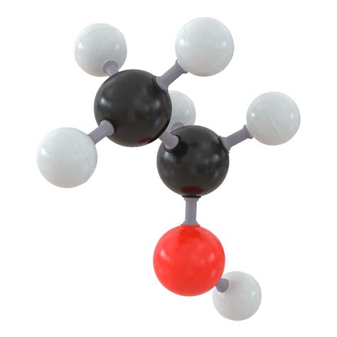 3D Ethanol Molecule | 3D Molier International