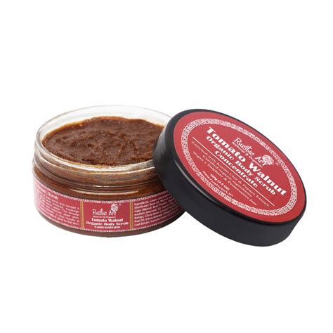 Organic Tomato Walnut Body Scrub – Rustic Art