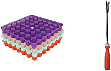 Kraft Seeds! Cheap & Heavy 4 Colourful Reusable Seeds Trays for ...