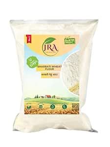 JRA Popular Sharbati Wheat Flour | 10 Kg| Chakki Fresh Atta | Rich in ...