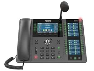 Fanvil X210i Paging Console Phone, 4.3-Inch Color Display, Two 3.5-Inch ...