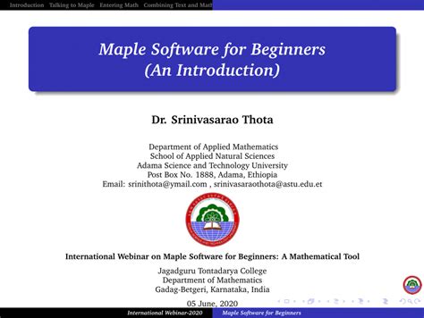 Introduction to Maple 的图像结果