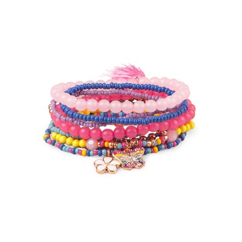 Buy Flower Bangle Bracelet Pack Online - Accessorize India