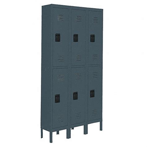 36 in x 18 in x 78 in, Louvered, Wardrobe Locker - 4MUC9|4MUC9 - Grainger
