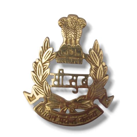 Indian Police Military Navy Air Force CAST Safe Plaque Plate Crests Ba ...