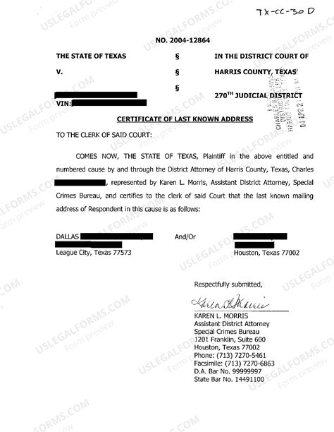 Texas License Address Proof at Alica Martel blog