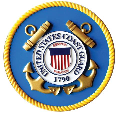 Wall Plaque Of Seal Of The Us Coast Guard Uscg | Desertcart INDIA