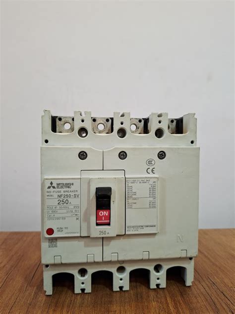 Mitsubishi Electric NF250-SV No-Fuse Breaker &ndash; 3 Pole Exporter ...