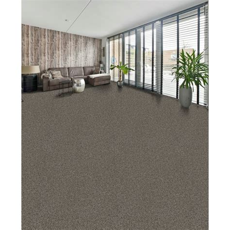 STAINMASTER (Sample) 8-in x 8-in Soft Shadows II Drift Tan 55-oz sq ...