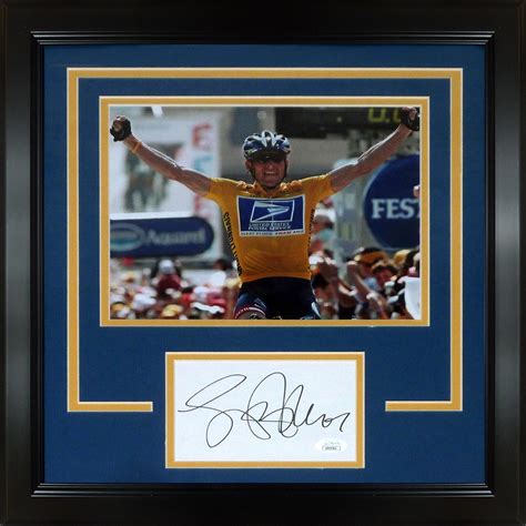 Lance Armstrong Autographed Memorabilia | Signed Photo, Jersey ...