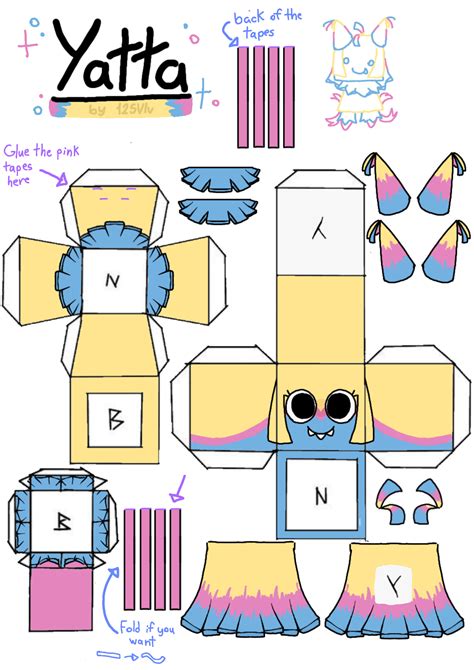 130 Dandy’s world papercraft ideas in 2025 | dandy, paper doll template ...