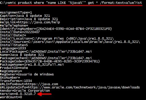 Image result for Ver Version Java Windows