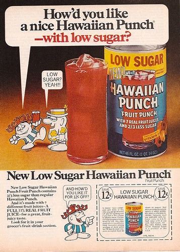 Hawaiian Punch Low Sugar Ad