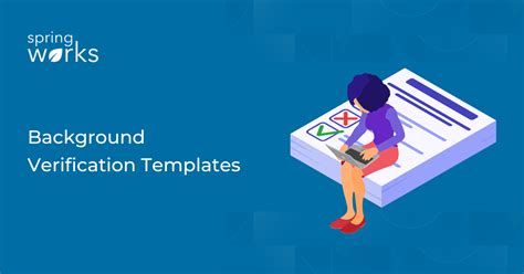 Background Verification Templates and Checklist