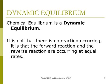 Image result for Dynamic Equilibrium PowerPoint Presentation