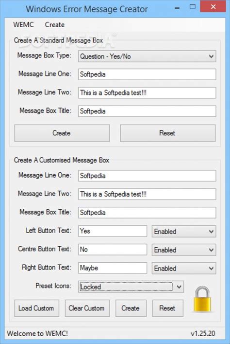 Custom Windows Error Message 的图像结果