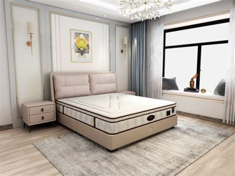 东宝床垫软床：双色拼接实木框架，满足你的视觉体验_客厅装修大全