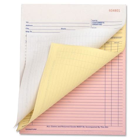 Carbonless copy notebook - benefits of adding it to business