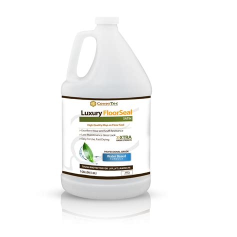 Laminate Floor Sealer and Luxury Vinyl Floor Protector