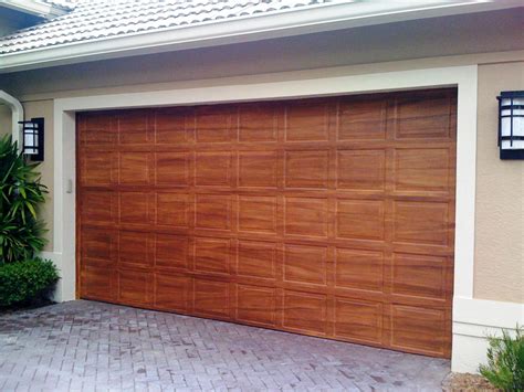 Natural Wood Garage Doors