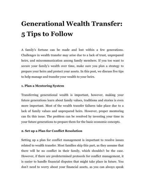 Generational Wealth 的图像结果