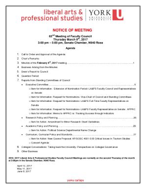 Fillable Online www.yorku.ca laps faculty-councilcouncil.laps.yorku ...