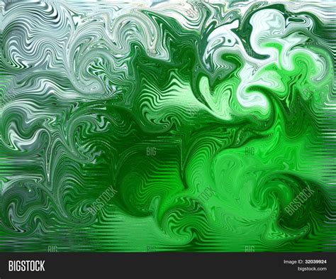 Green And White Swirl Backgrounds