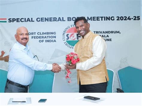 Dr Rajmohan Pillai elected as new president of Sport Climbing ...