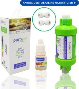 Purosis by PUROSIS 4" ALKALINE FILTER ALL TYPES RO WATER PURIFIER Solid ...