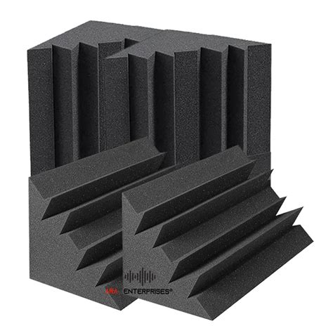 ARA ENTERPRISES® Acoustic Foam Bass Trap Studio Foam 24" X 12" X 12 ...