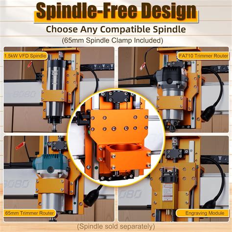 FoxAlien XE-Ultra 8080 CNC Router Machine with NEMA India | Ubuy