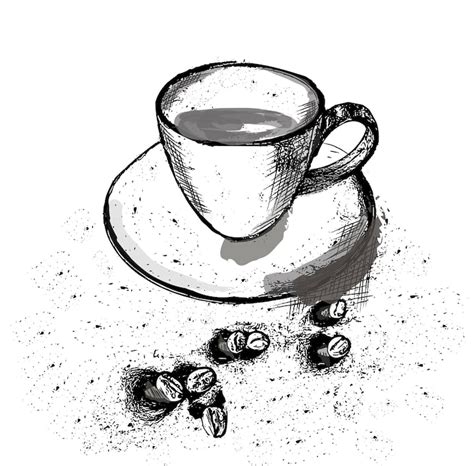 Coffee cup sketch Images - Free Download on Freepik