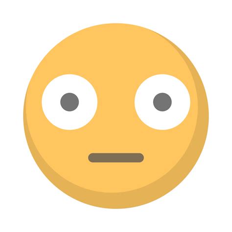 Blank, dumbfounded, emoji, face, stare, suprised icon - Download on ...