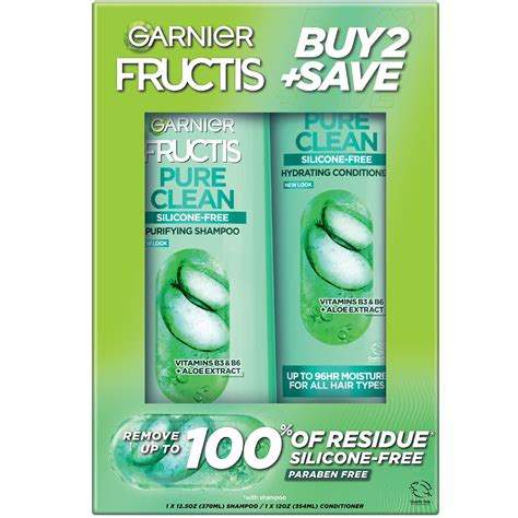 Brandclub - Garnier Fructis Pure Clean Smoothing, Straightening ...