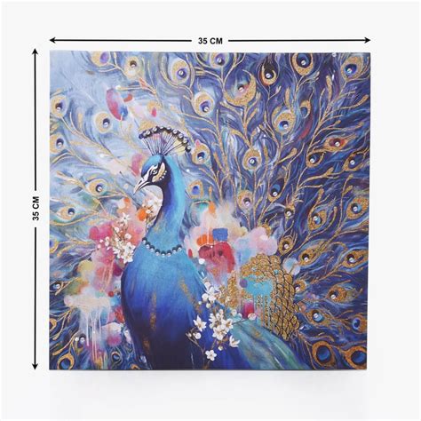 Buy Brezza Monarch Set of 3 MDF Peacock with Wings Picture Frames from ...