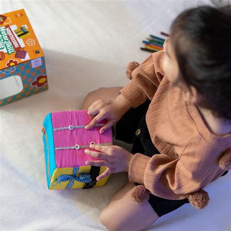 Montessori Motor Skill Cube (1.5- 5 years) – The Brainy Bear Store