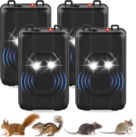 Amazon.com: 4 Pack Ultrasonic Rodent Repellent for Car Engines Under ...