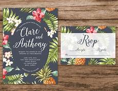 Tropical Themed Wedding Invitations by Hawaiian Wedding Invitation Tropical Wedding By Tropical Themed Wedding Invitations